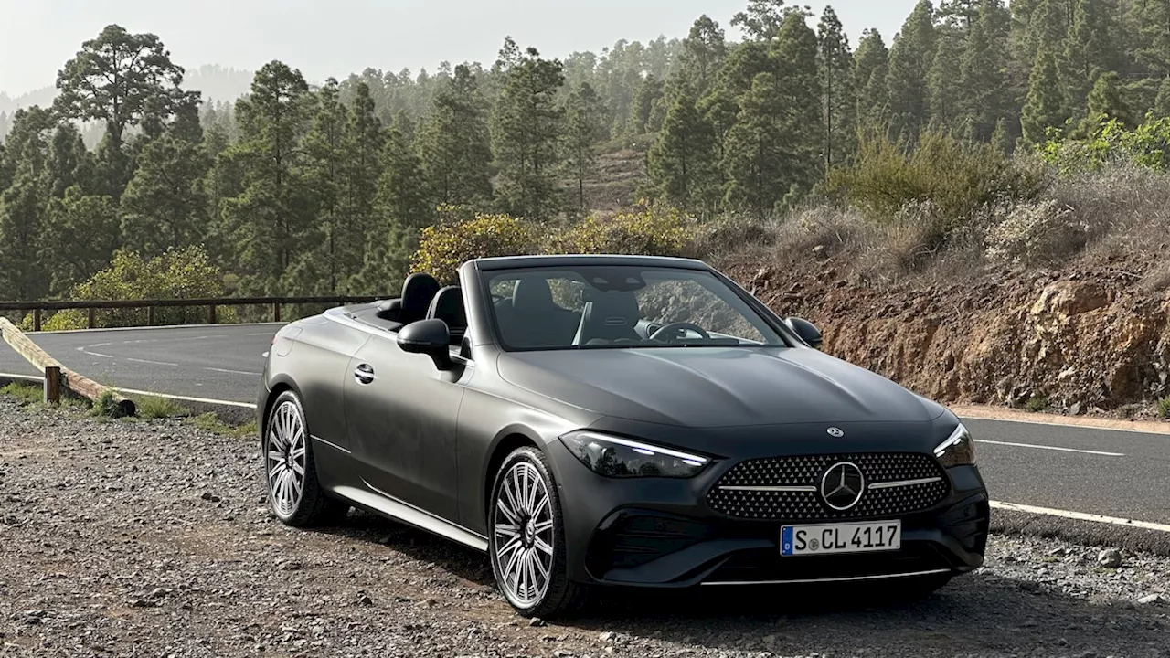 New Mercedes CLE is a lovely, luxurious and comfortable convertible, but not as fast as it looks