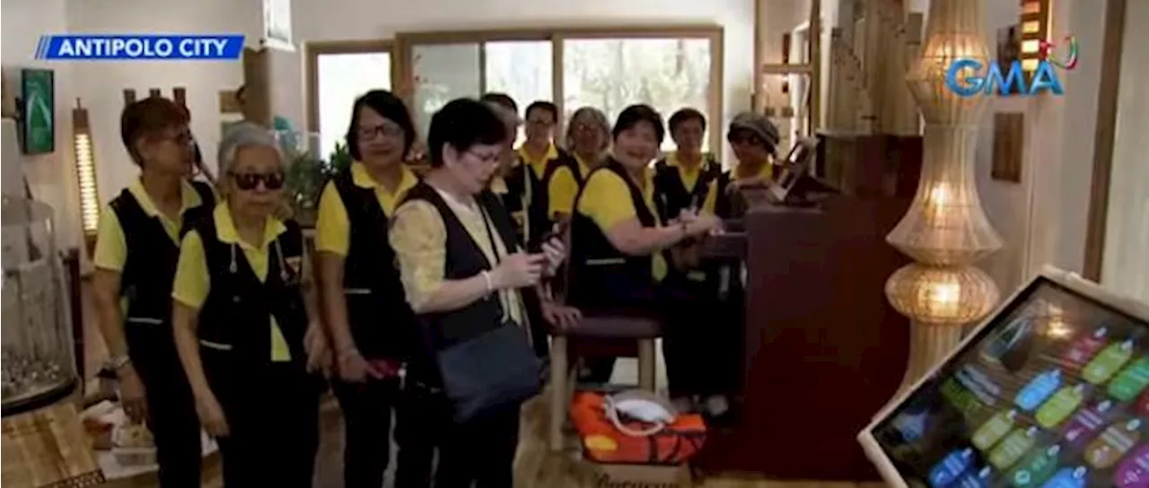 Group of instrumentalists got to try this bamboo organ in Antipolo City