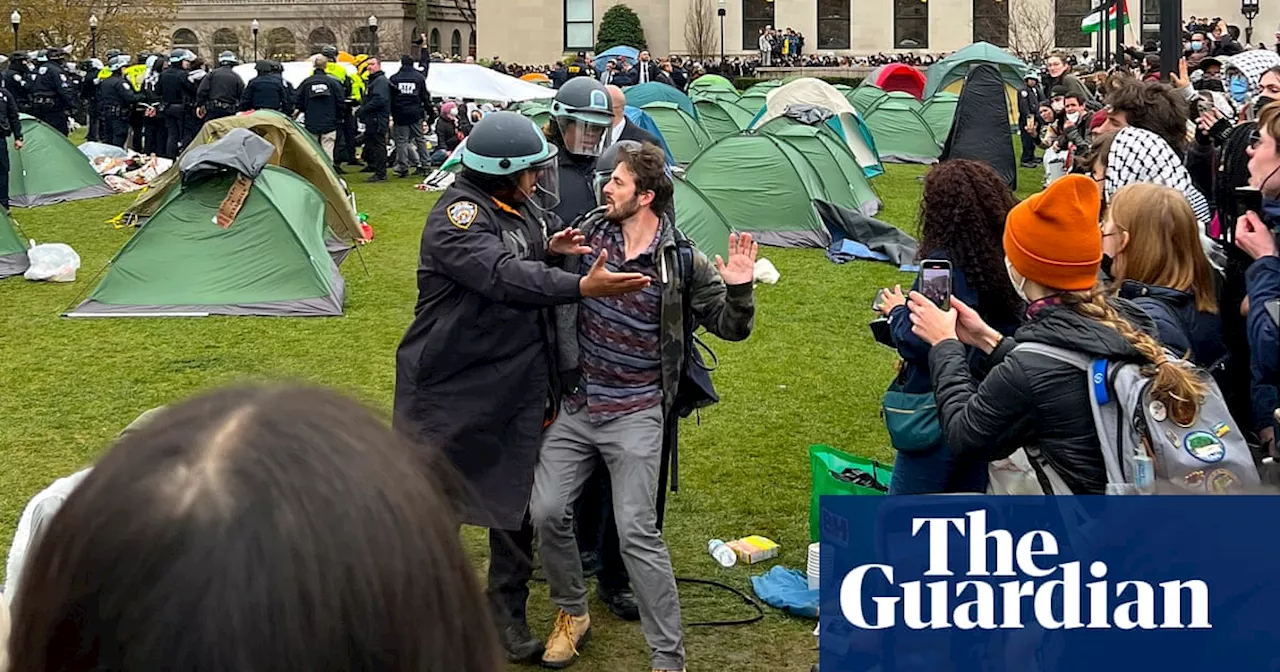 Police arrest students protesting Israel’s war on Gaza at Columbia University