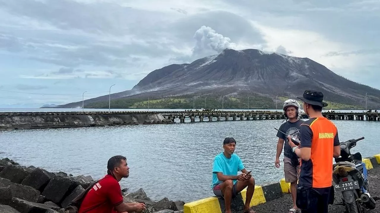 Terdampak Erupsi Ruang, Wilayah Sekitar Sitaro Diminta Tetapkan Status Siaga