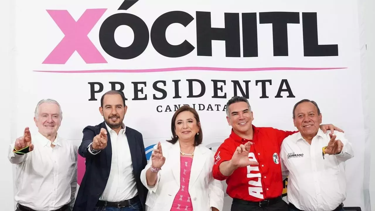 Fuerza Y Corazón X México: Xóchitl Gálvez Y Dirigencias Del PAN, PRI Y ...