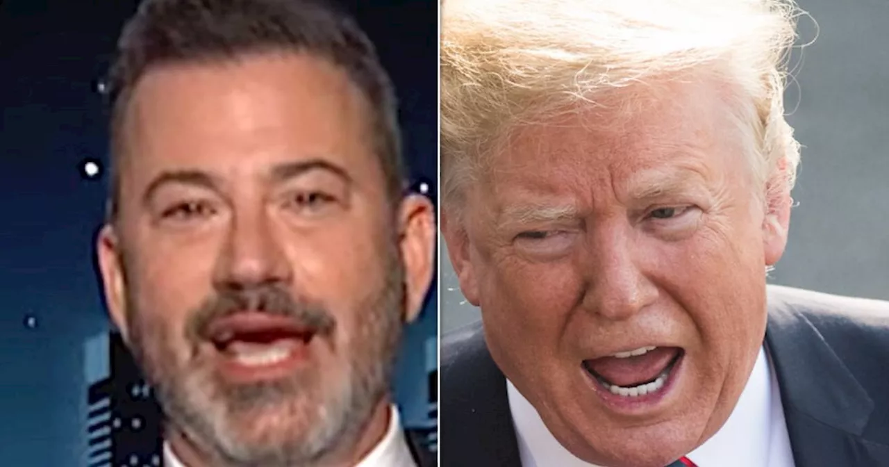 Jimmy Kimmel Claps Back At Trump's Bizarre Rant With Epic Prison Reminder