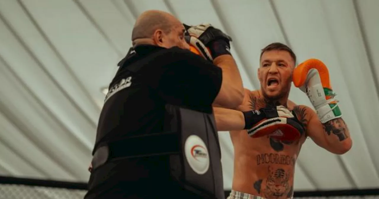 Conor McGregor drug tested as he trains in Irish gym ahead of UFC return