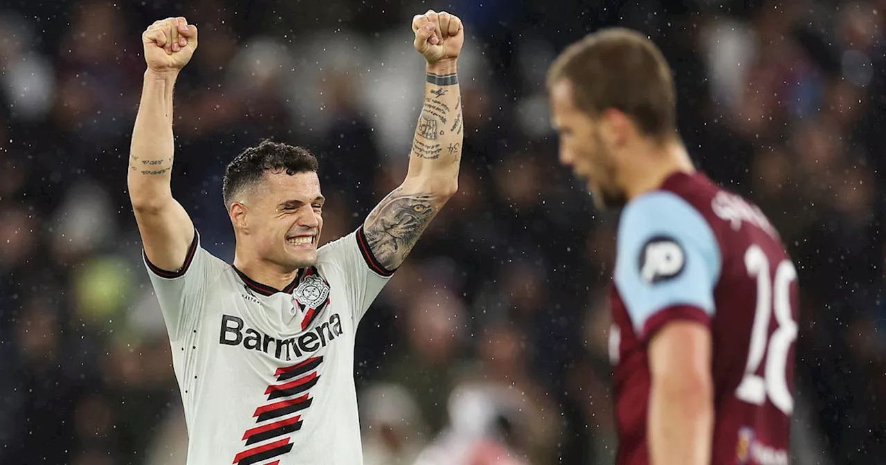 West Ham go down fighting as Treble-chasing Leverkusen march on