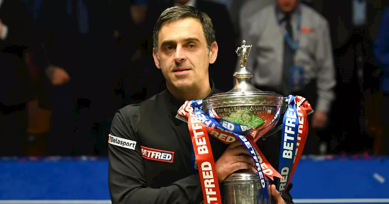 World Snooker Championship draw in full as O'Sullivan discovers Crucible fate