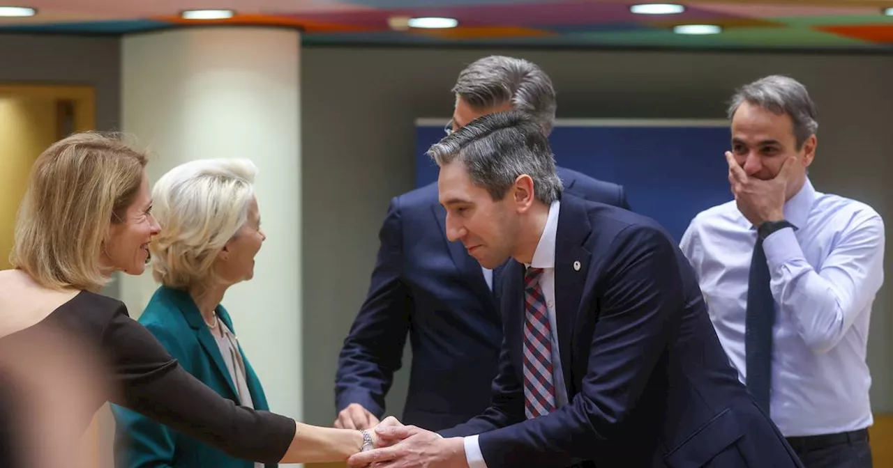 Wars loom large over EU summit as Simon Harris makes Brussels debut as Taoiseach