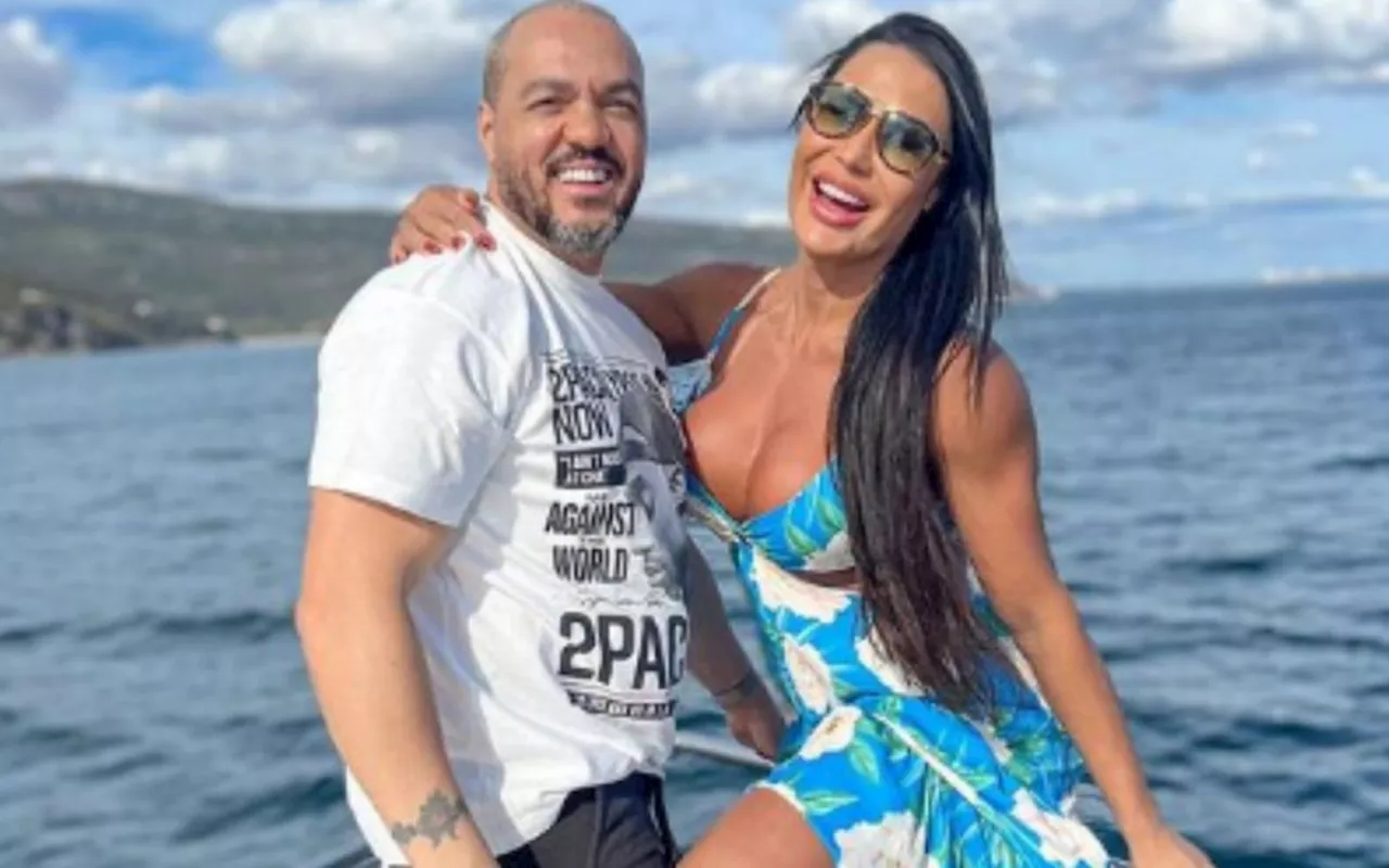 Gracyanne Barbosa e Belo estão separados há oito meses