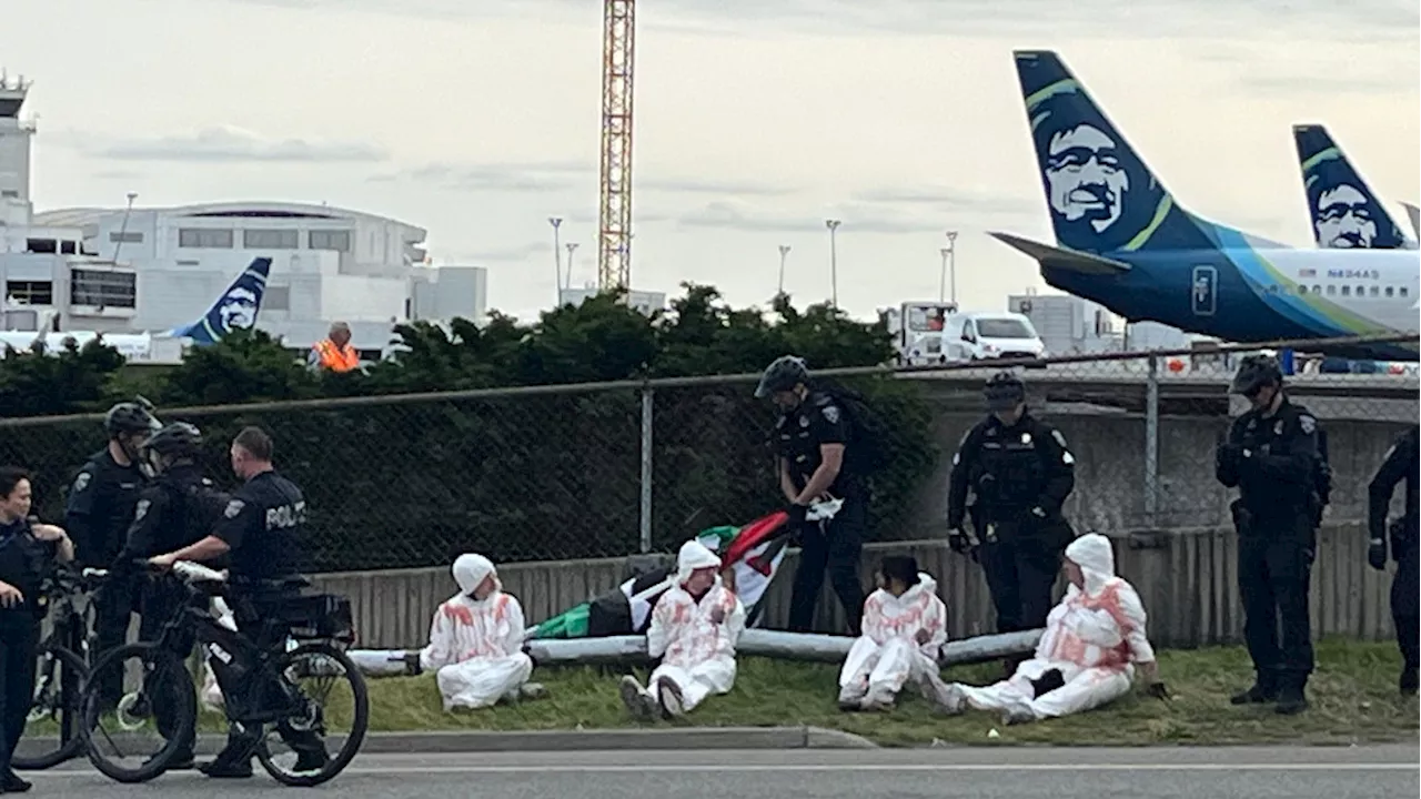 Washington lawmakers aim for felony charges for Sea-Tac protest highway obstructions