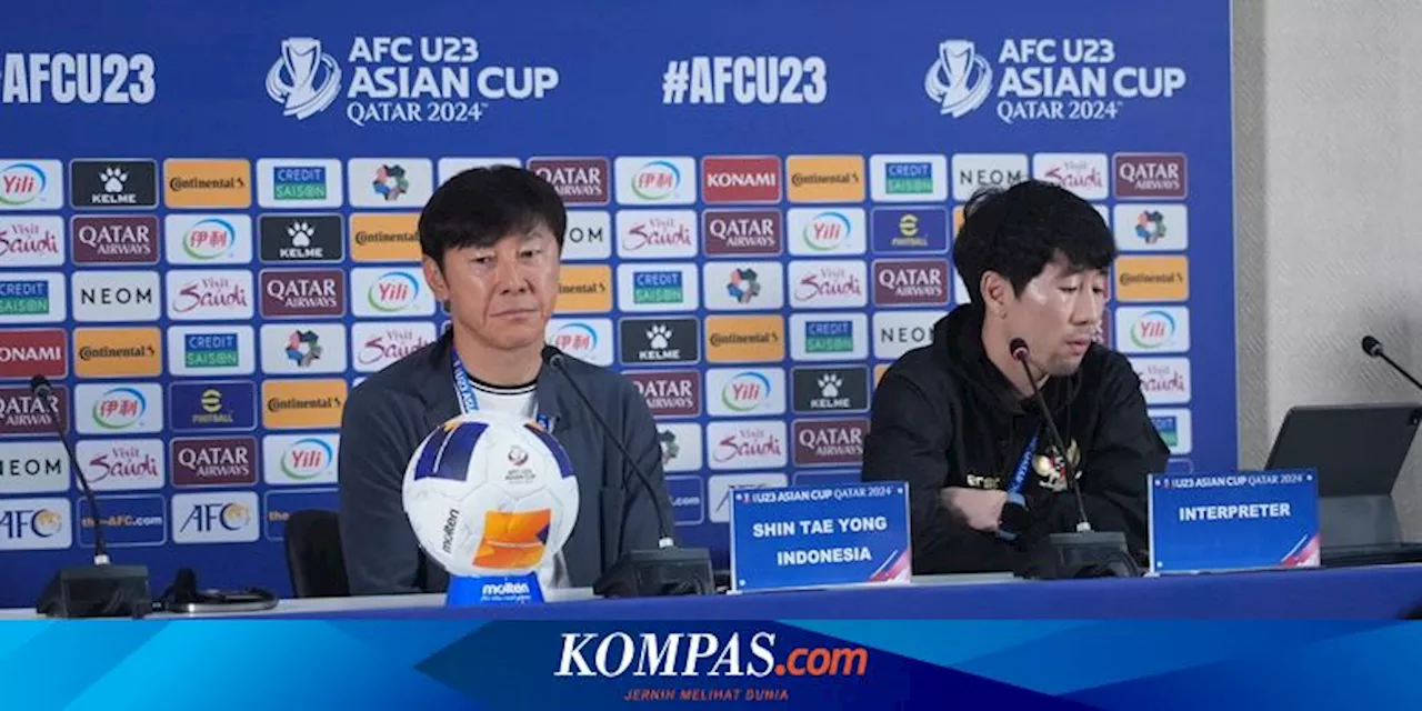 Isi Curhat Shin Tae-yong Ke Media Korea Soal Wasit Kontroversial di Piala Asia U23