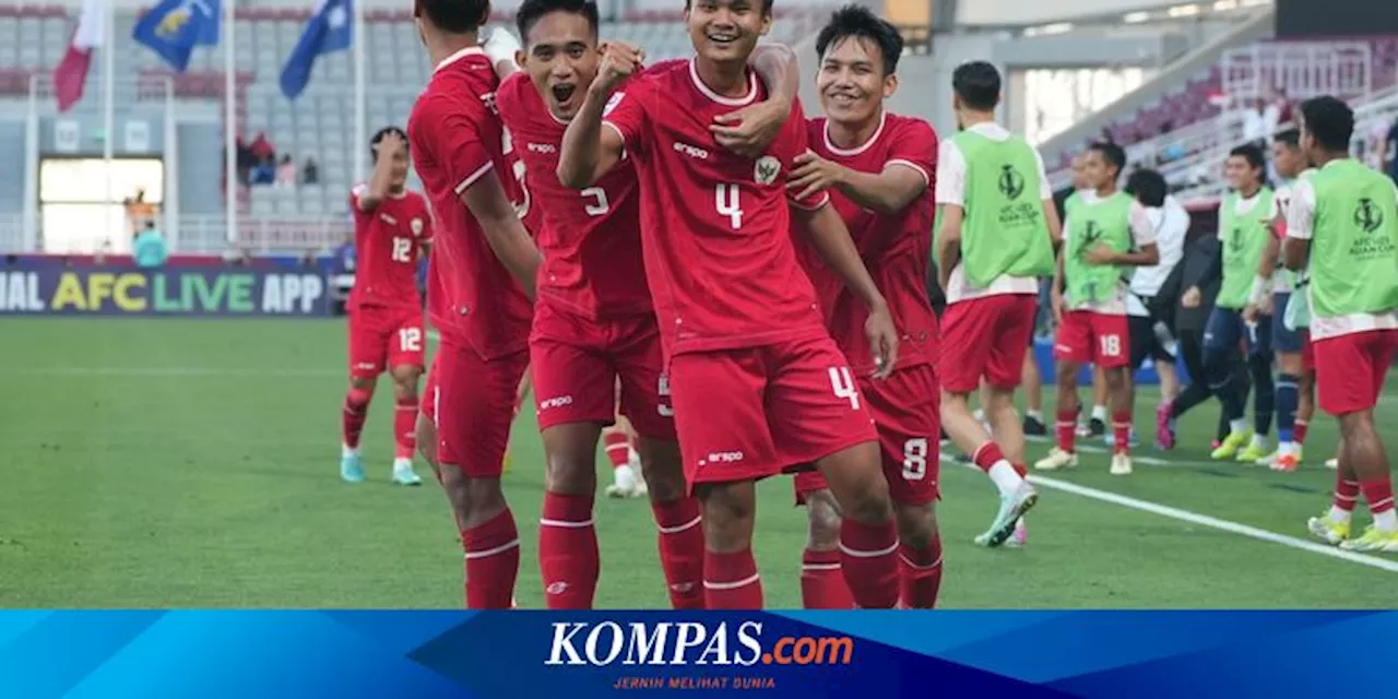 Timnas U23 Indonesia Cetak Sejarah Pertama Kali di Piala Asia U23