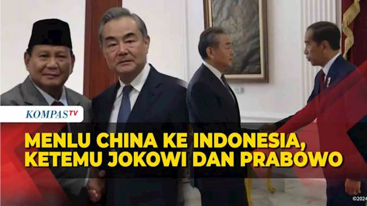 Menlu China Wang Yi ke Indonesia, Ketemu Presiden Jokowi dan Menhan Prabowo