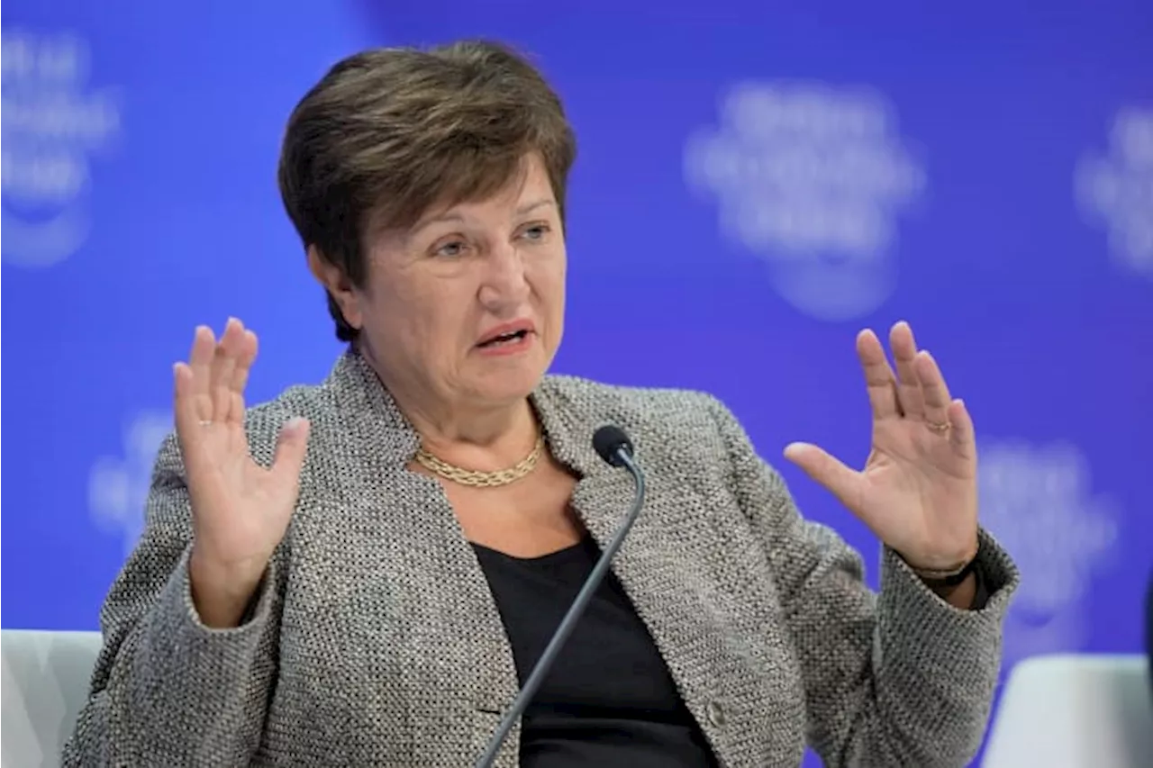 IMF's Georgieva warns 'there's plenty to worry about'' in world economy -- including inflation, debt