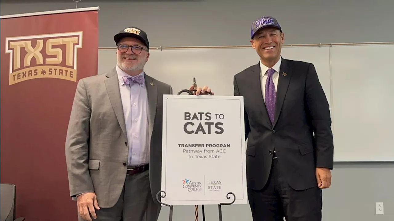 'Bats to Cats' program offers automatic admission from Austin Community College to Texas State University