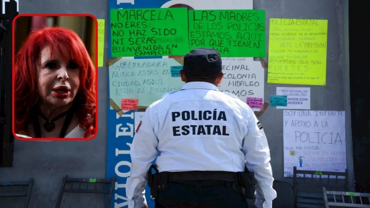 Layda Sansores “ahorca” a policía de Campeche; “Desde el lunes nos dejó sin gasolina” comandante Grajales