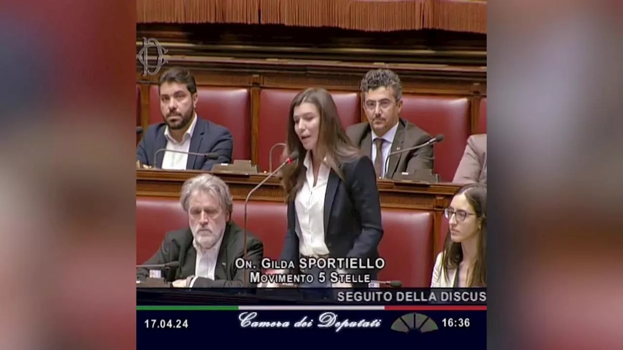 L'intervento di Gilda Sportiello (m5s): 'Io sono madre, ho scelto di esserlo. Ma 14 anni fa ho scelto di abor…