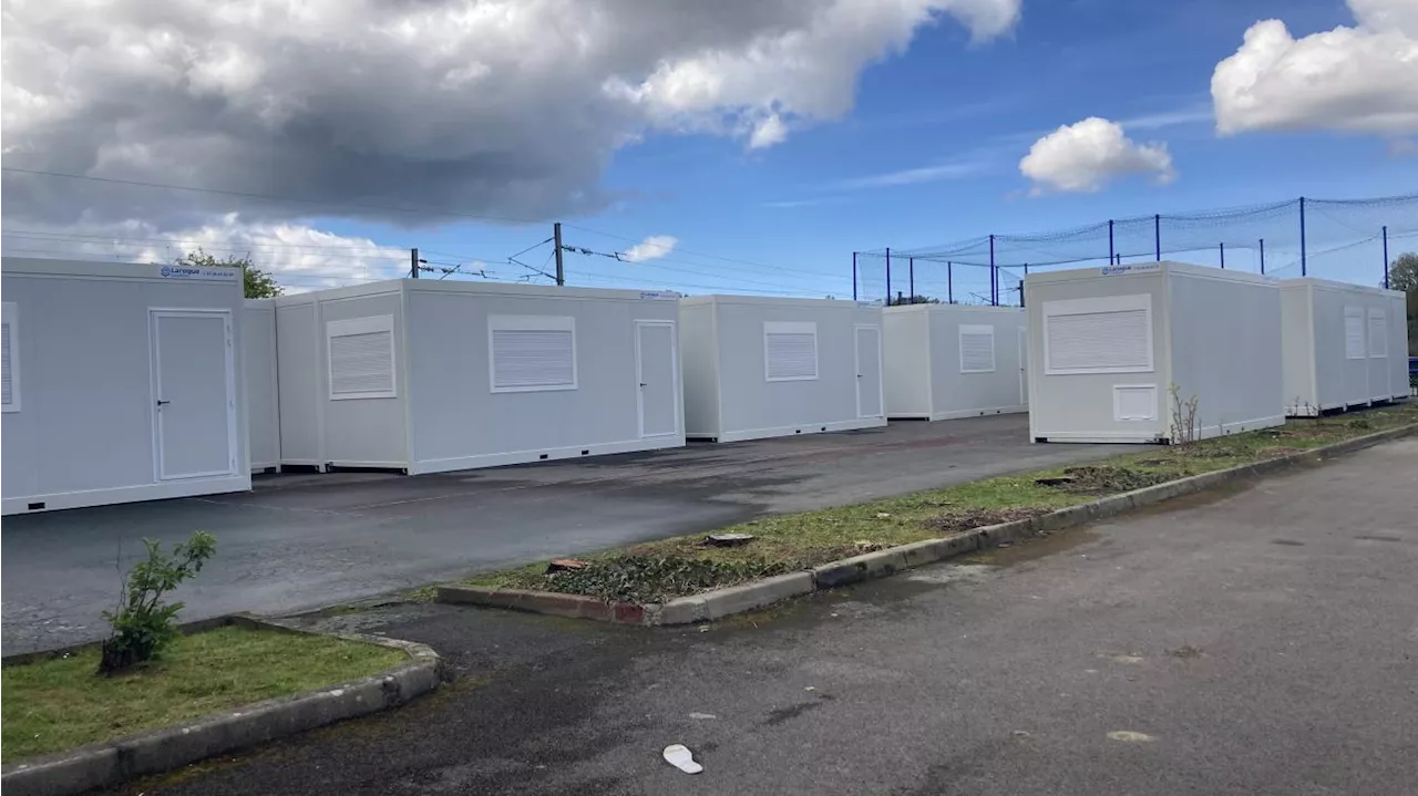 À Hesdigneul, l’école provisoire installée derrière la salle des fêtes