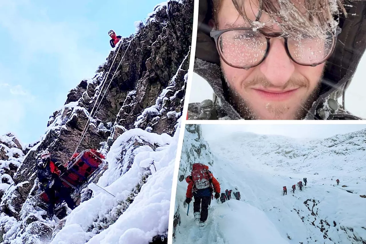 'I knew if I fell asleep I would die' says Lancaster teenager trapped on Lake District mountain Scafell Pike