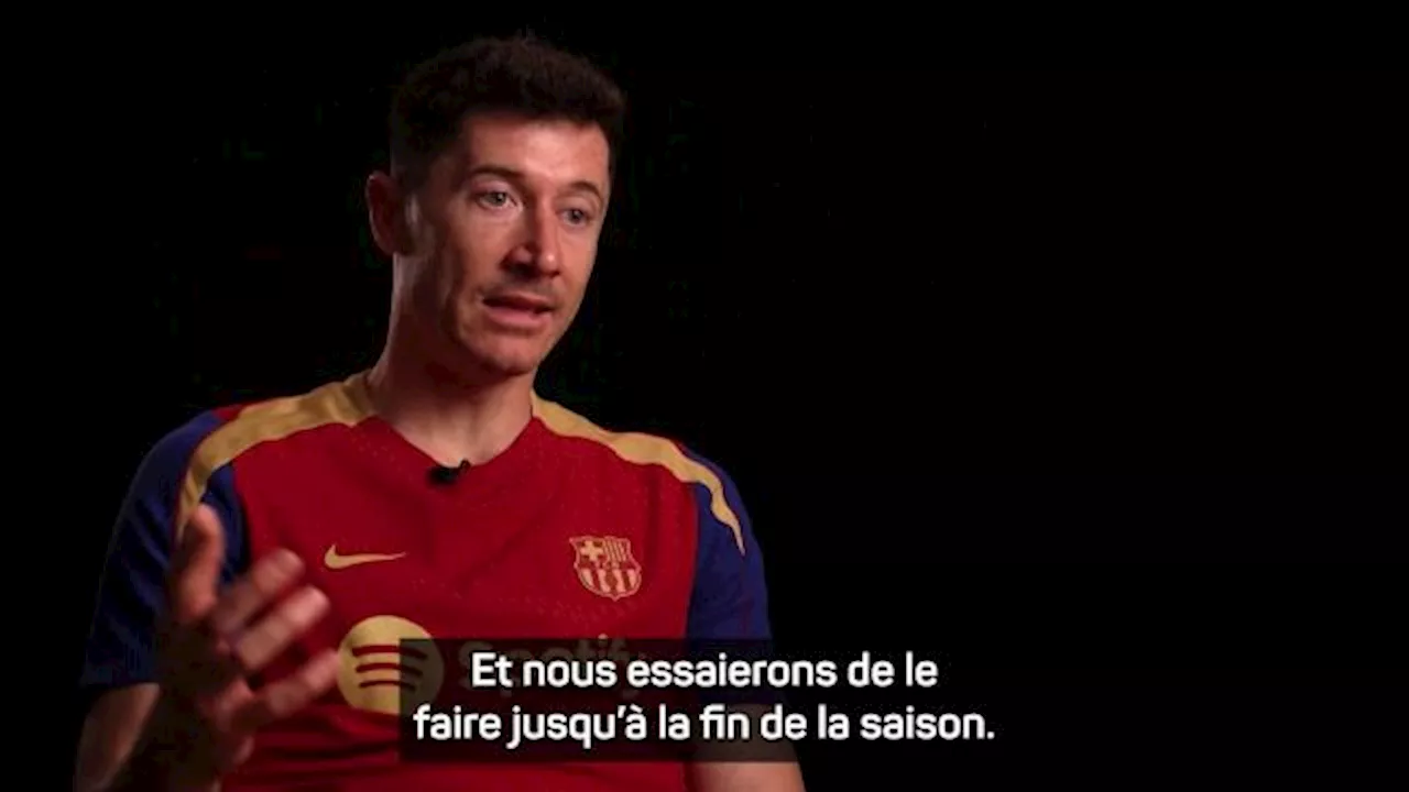 Robert Lewandowski (FC Barcelone) : « Le Clasico est un match à part »