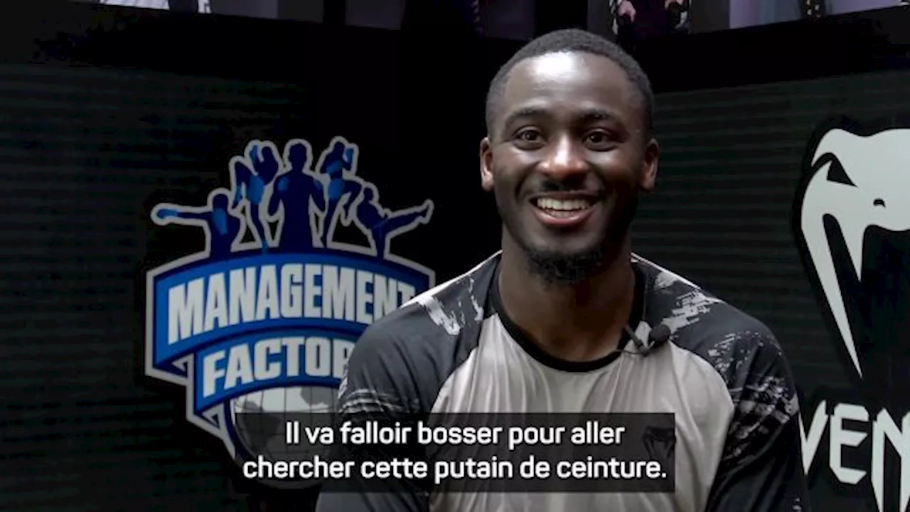 William Gomis : « Il va falloir bosser pour aller chercher cette ceinture »