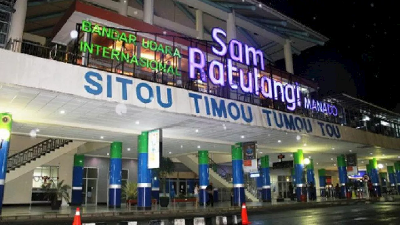 Gunung Ruang Meletus, Sejumlah Penerbangan di Bandara Sam Ratulangi Manado Ditunda