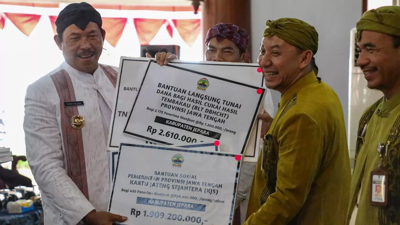 Pemprov Jateng Guyur Rp119,4 Miliar untuk Pembangunan di Jepara, Ini Alokasinya