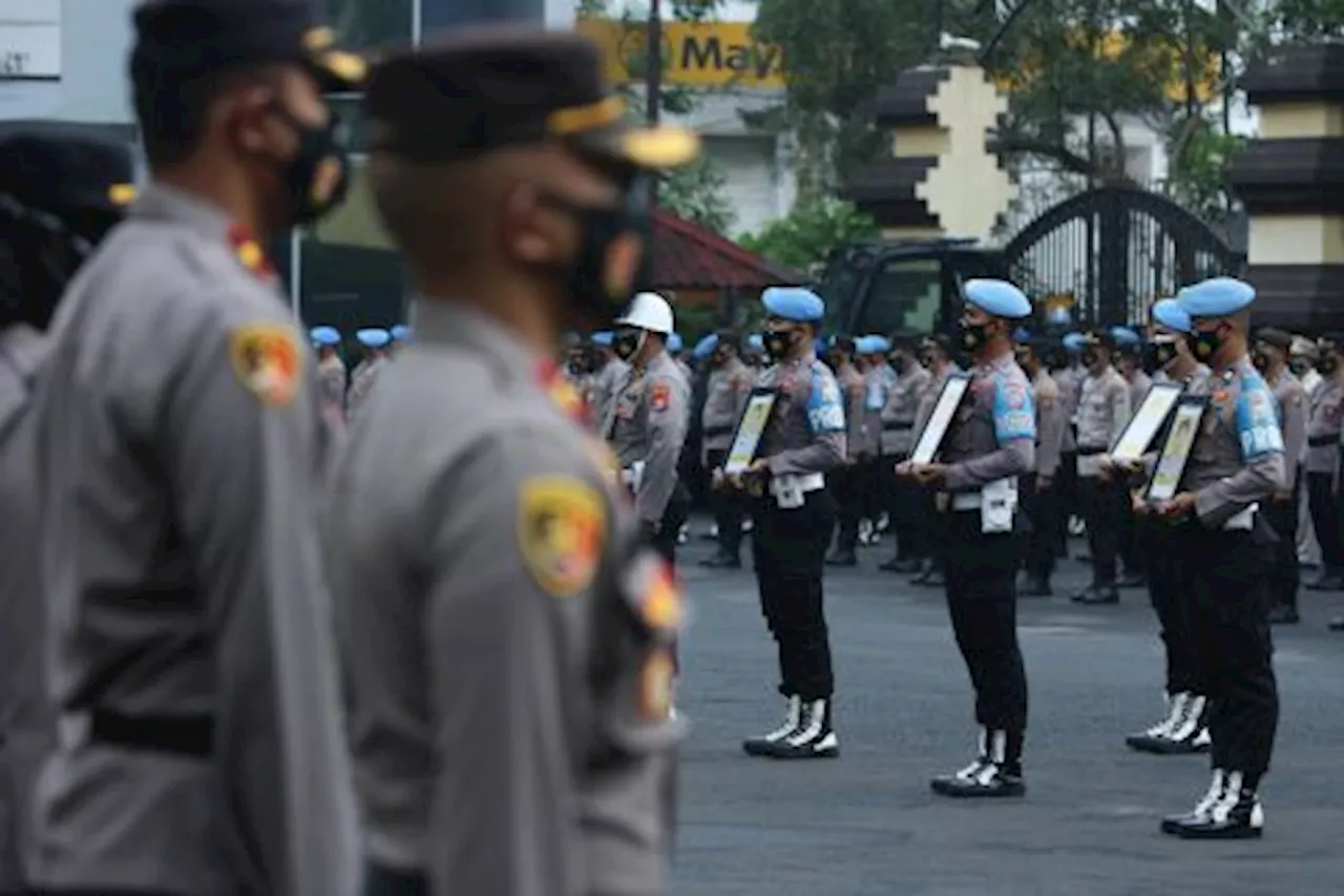 32 Personel Polda Sulteng Dipecat Karena Lakukan Pelanggaran Berat