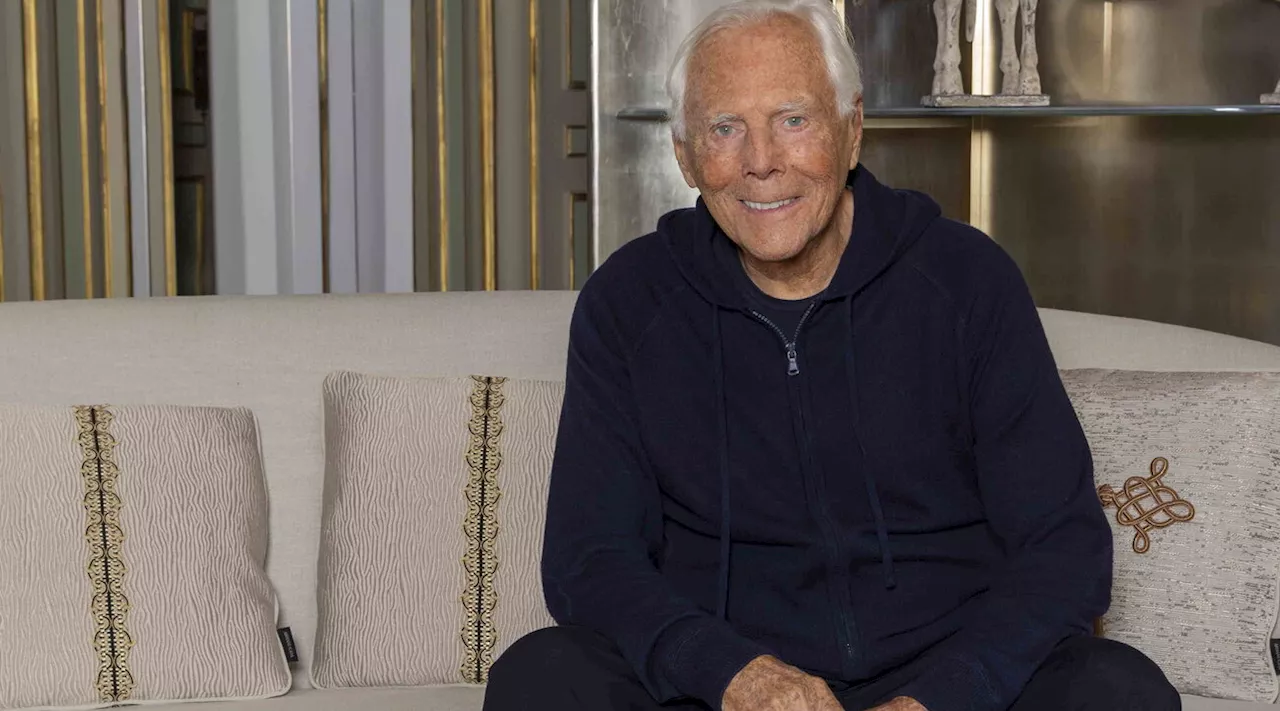 Giorgio Armani, lo stile completo: 'Avrei voluto fare il regista'