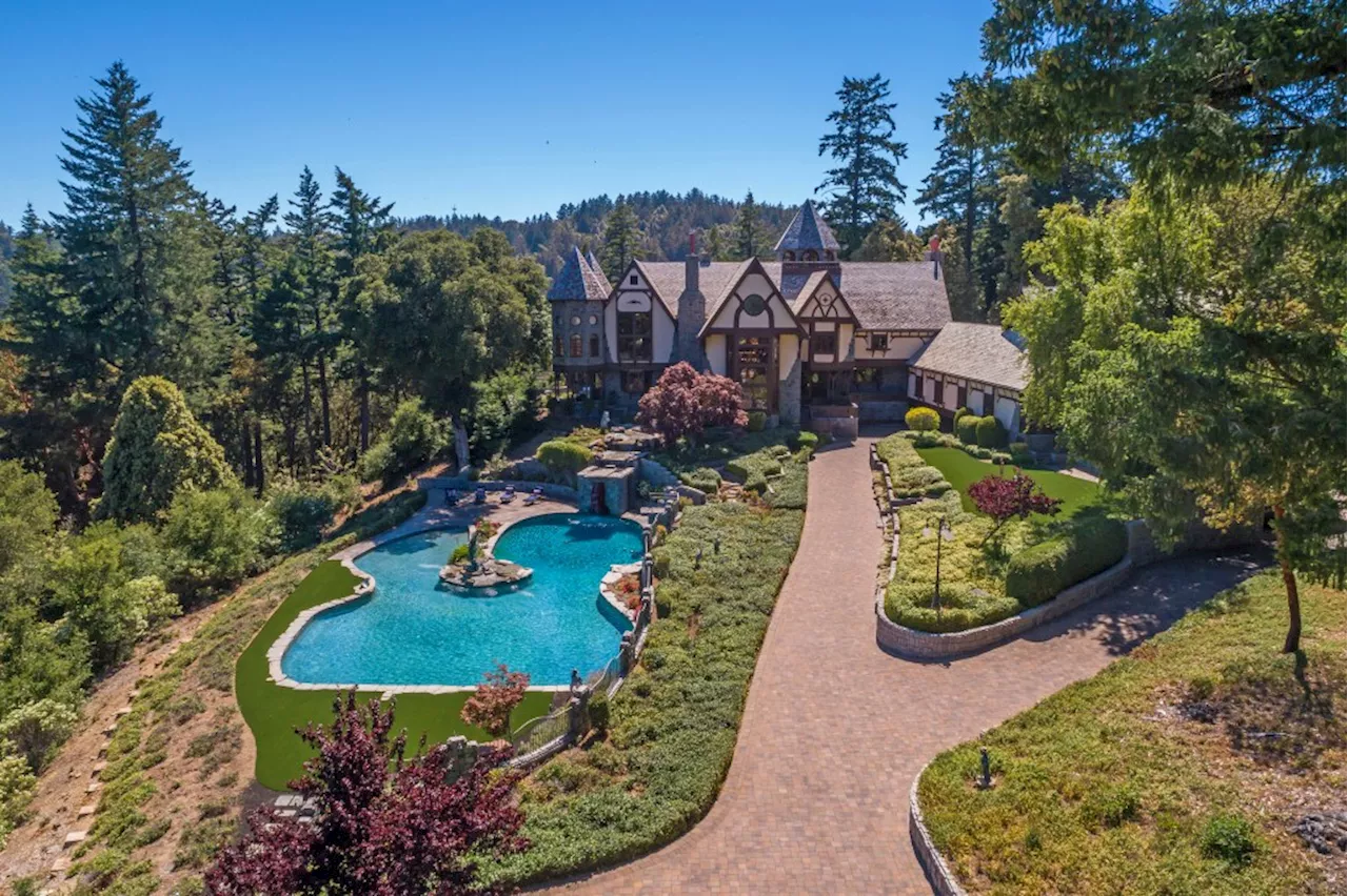 Photos: Woodside mansion with remote-controlled car race track listed for $15 million