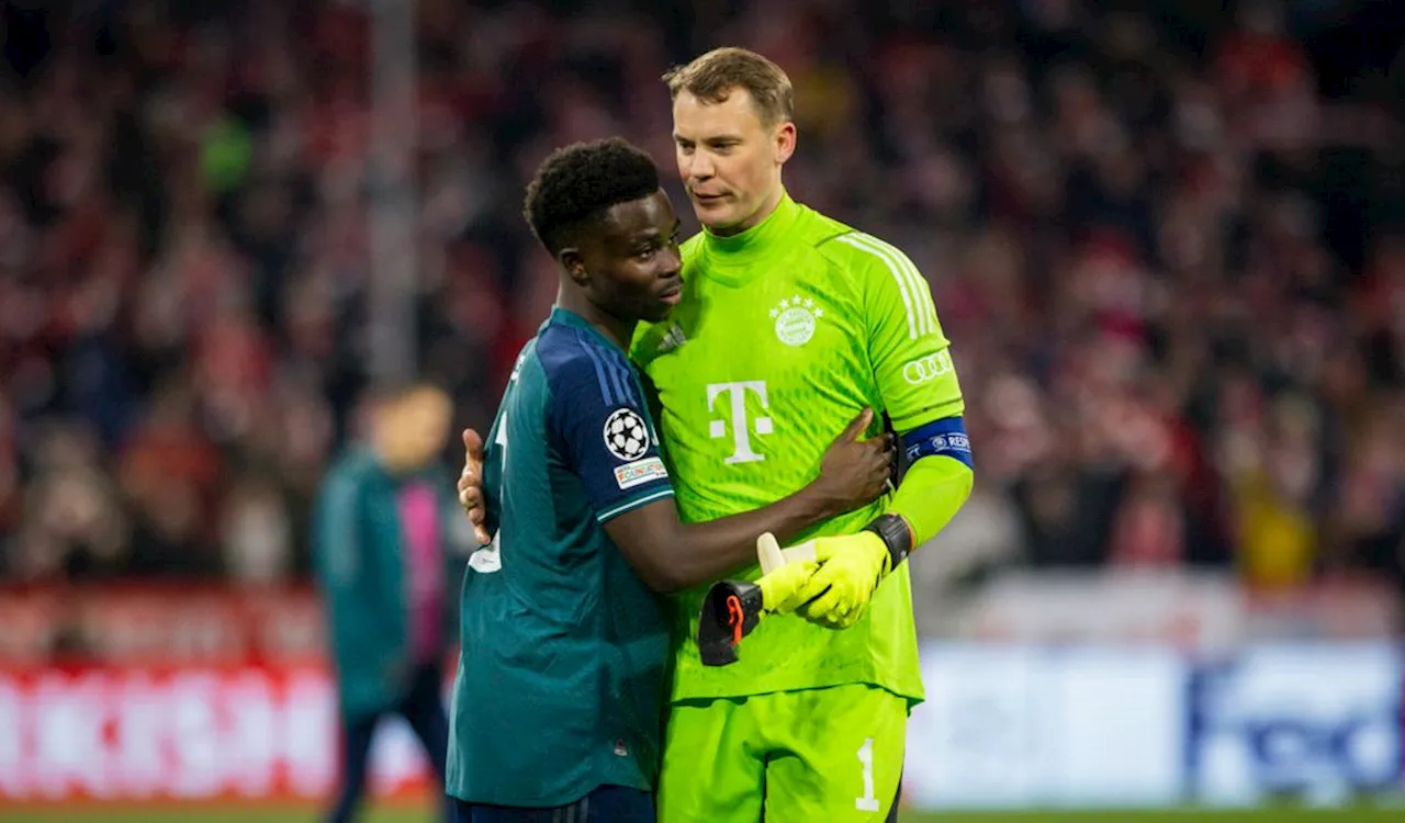 Dank Spiel gegen Arsenal: Bayern-Keeper Neuer sichert sich nächsten Rekord