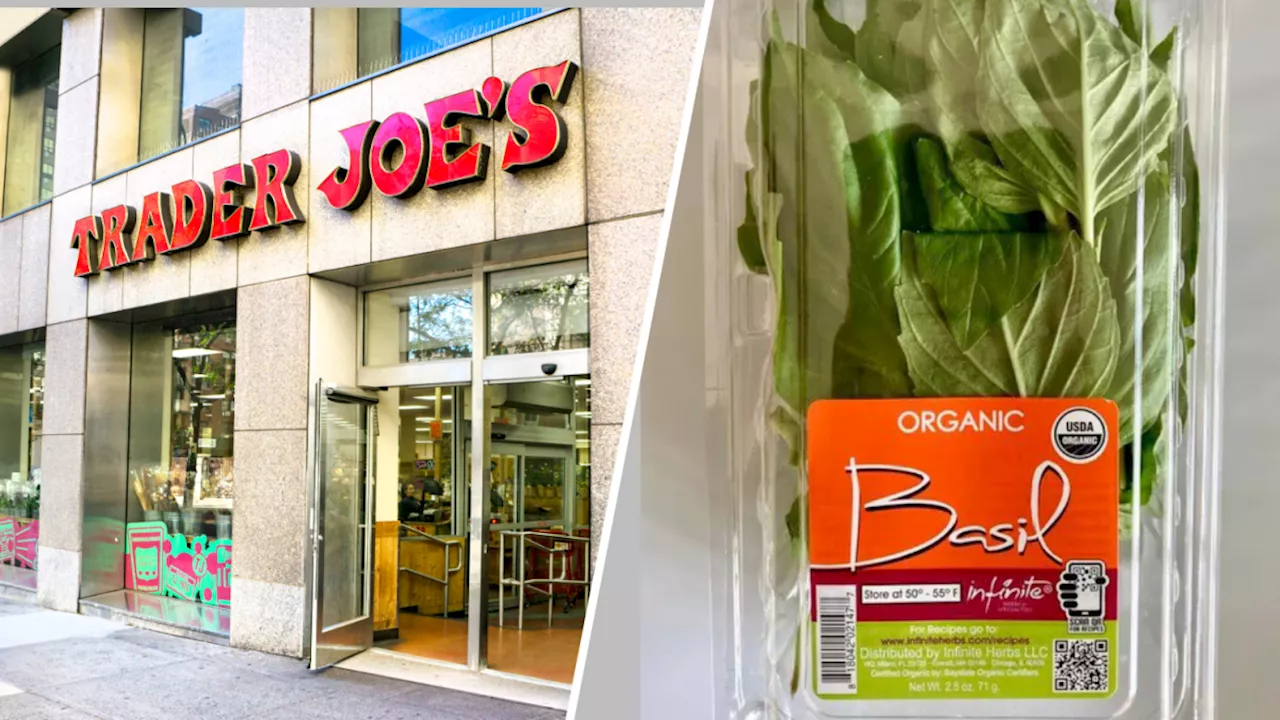 Salmonella cases linked to basil sold at Trader Joe's stores, including in Illinois