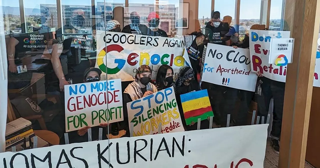 Google fires 28 workers for protesting $1.2 billion Israel contract