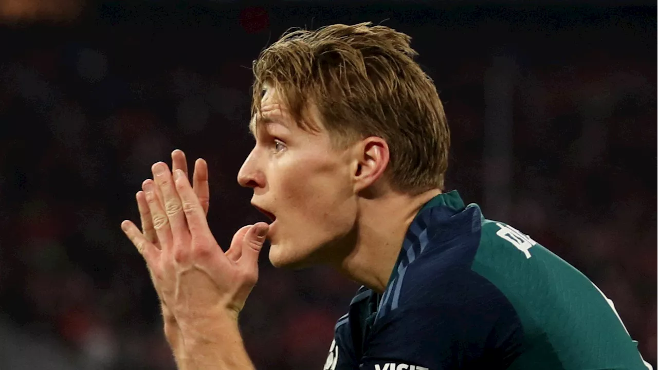 Rasende Ødegaard i Arsenals CL-exit: