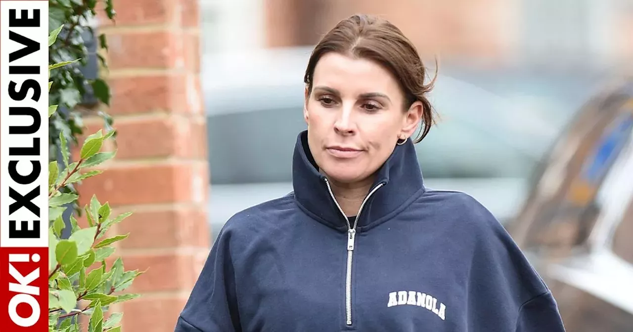 'Anxious' Coleen Rooney worried about Wayne after back injury