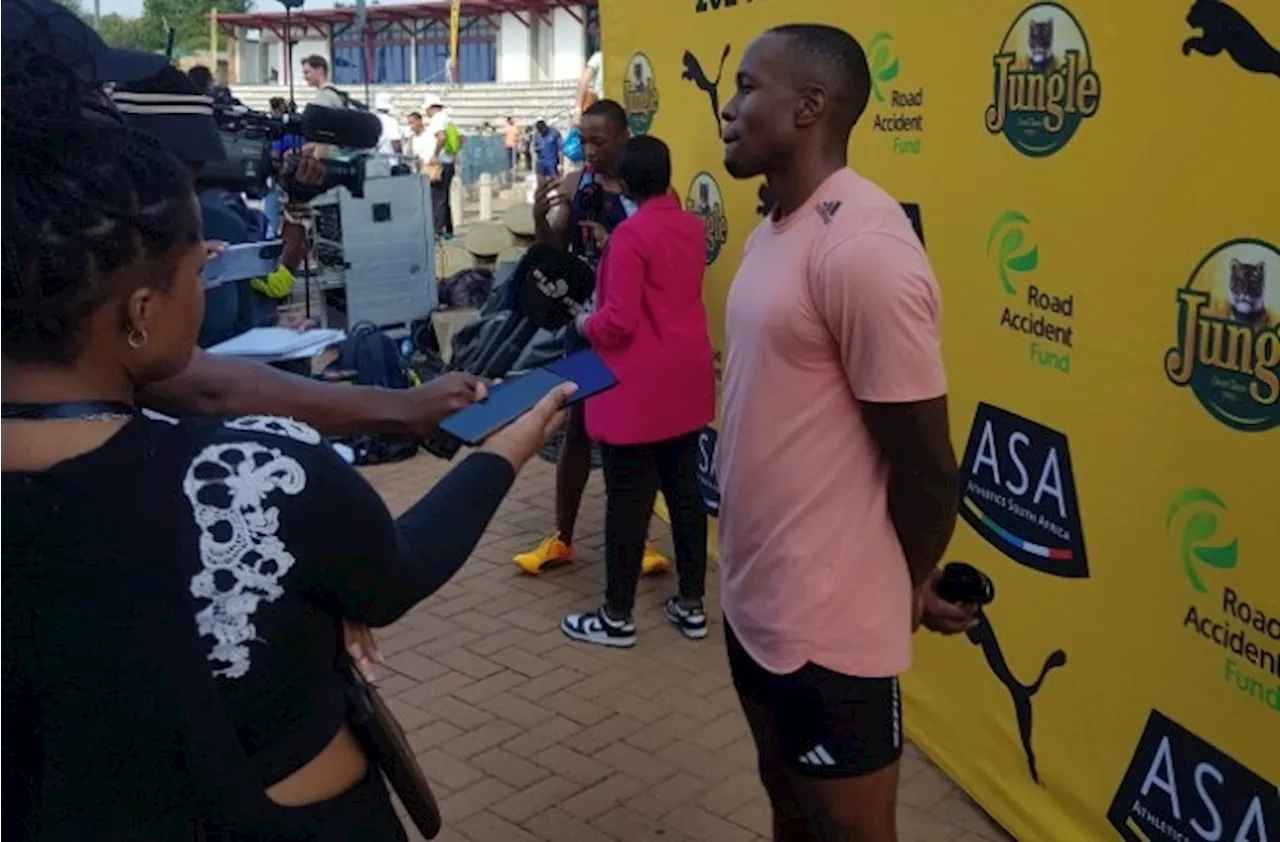 Simbine poses a question of style over sprinting prodigy Bayanda Walaza's running gait