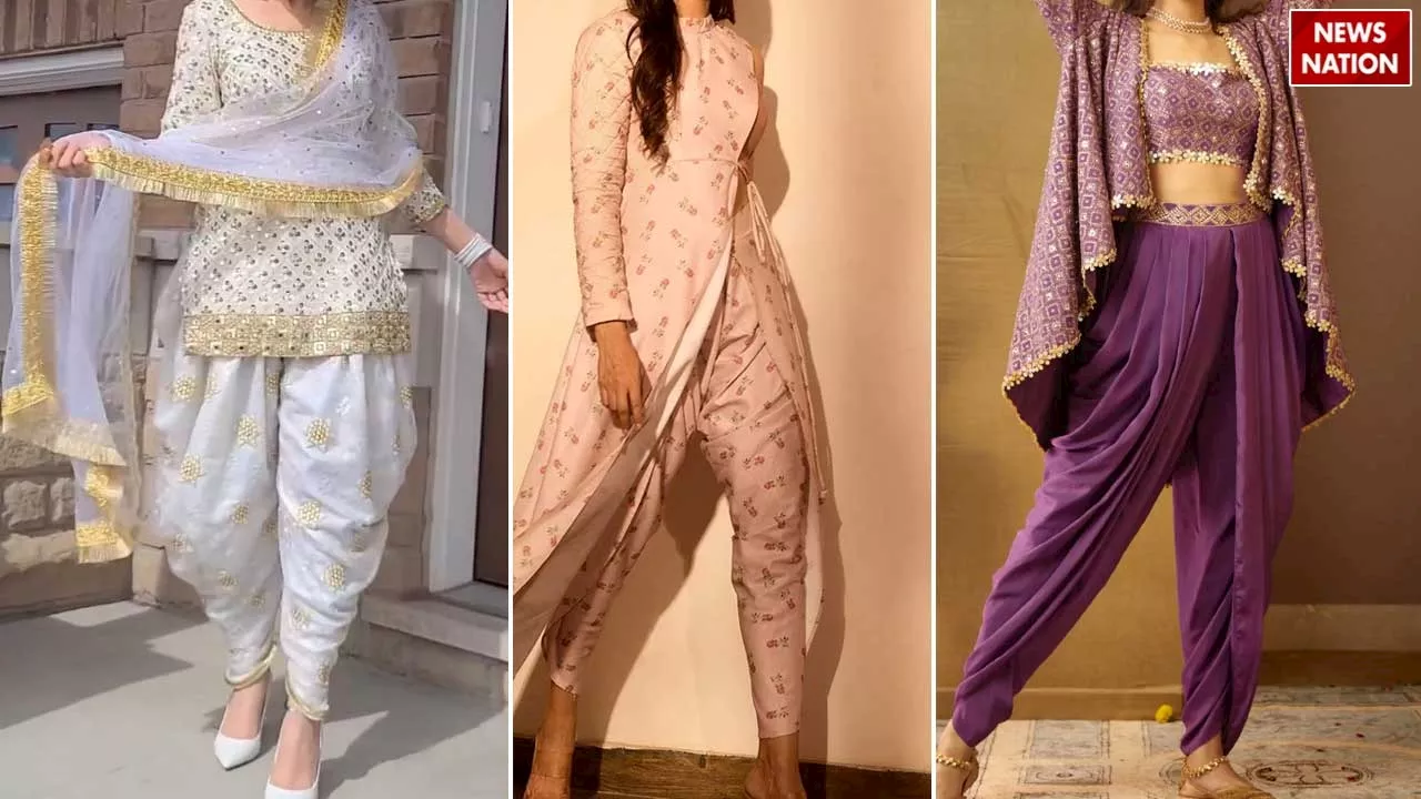 Dhoti Salwar Suit Design: ये हैं लेटेस्ट धोती सलवार सूट डिजाइन, पहनते ही हीरोइन दिखेंगी आप