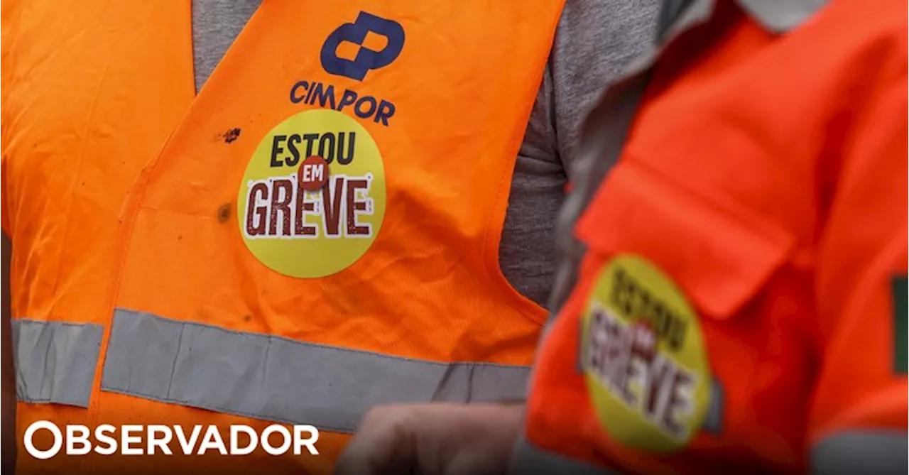 Trabalhadores da Cimpor exigem reunião à administração após greve de 3 dias