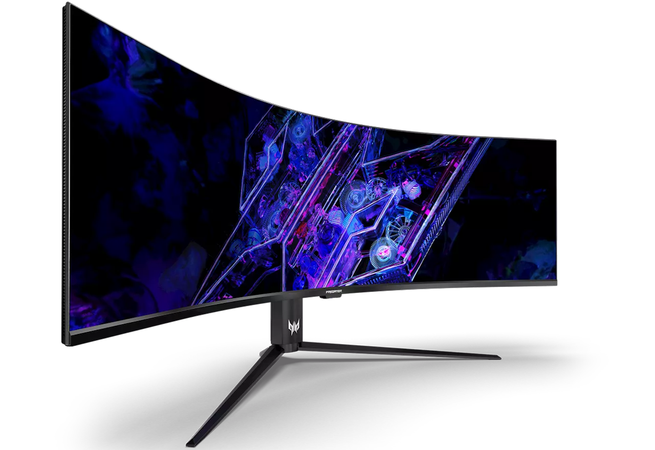 Acer's curvy Predator Z57 dual UHD MiniLED 57-inch monitor hits retail for $1,999