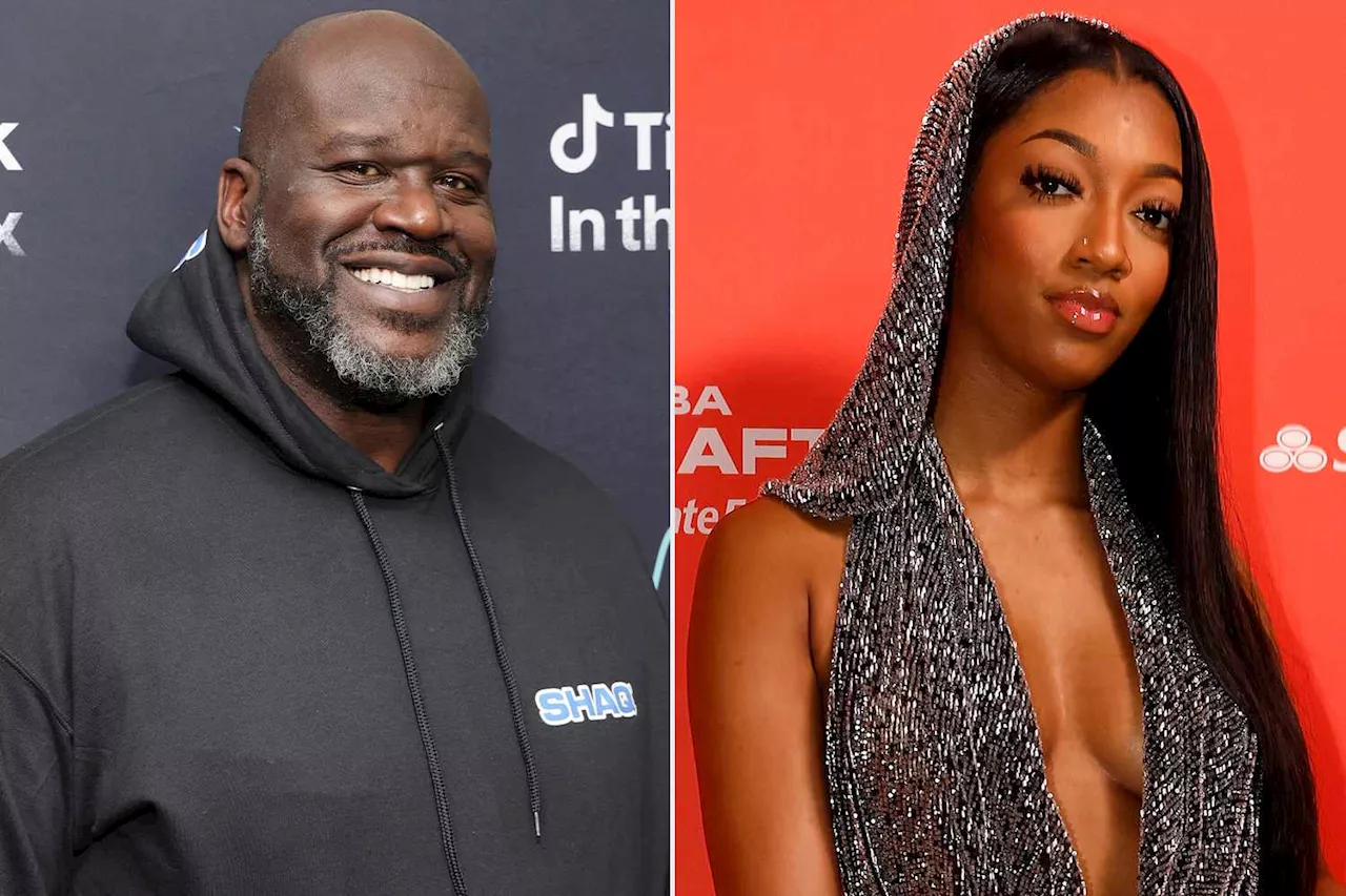 Shaquille O’Neal Reveals the First Thing He Told Angel Reese After the WNBA Draft (Exclusive)