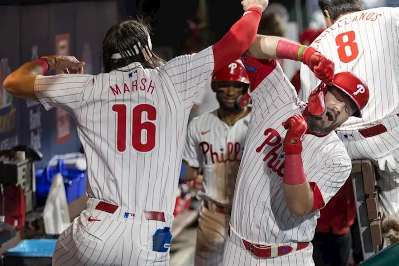 Phillies survive late rally from Rockies to sweep series with 7-6 win