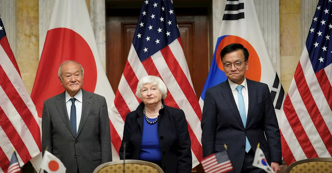 US nods to 'serious' Japan, S.Korea concerns over slumping currencies