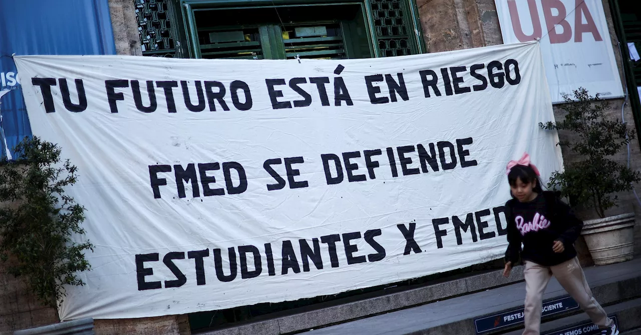 'We will teach by candlelight': Argentine students and teachers protest Milei budget cuts