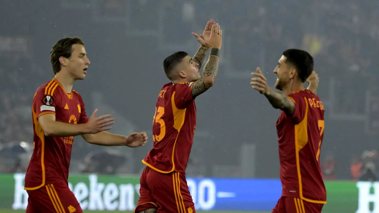 Roma-Milan 2-1: De Rossi batte ancora Pioli, giallorossi in semifinale di Europa League