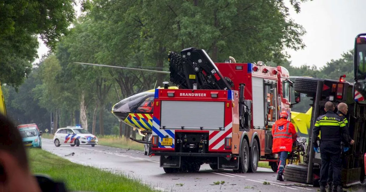 Boete voor veroorzaken ongeluk Schoonebeek, waarbij vrachtwagenchauffeur overleed