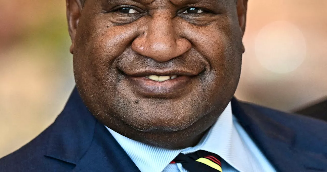 Papua New Guinea leader says China, Australia visits show 'robust' ties with major powers