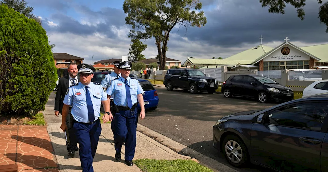 Teenager charged with terrorism over Sydney bishop stabbing