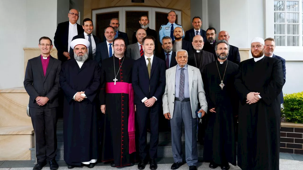 ‘Better days ahead’: NSW Premier and faith leaders unite after alleged terror attack