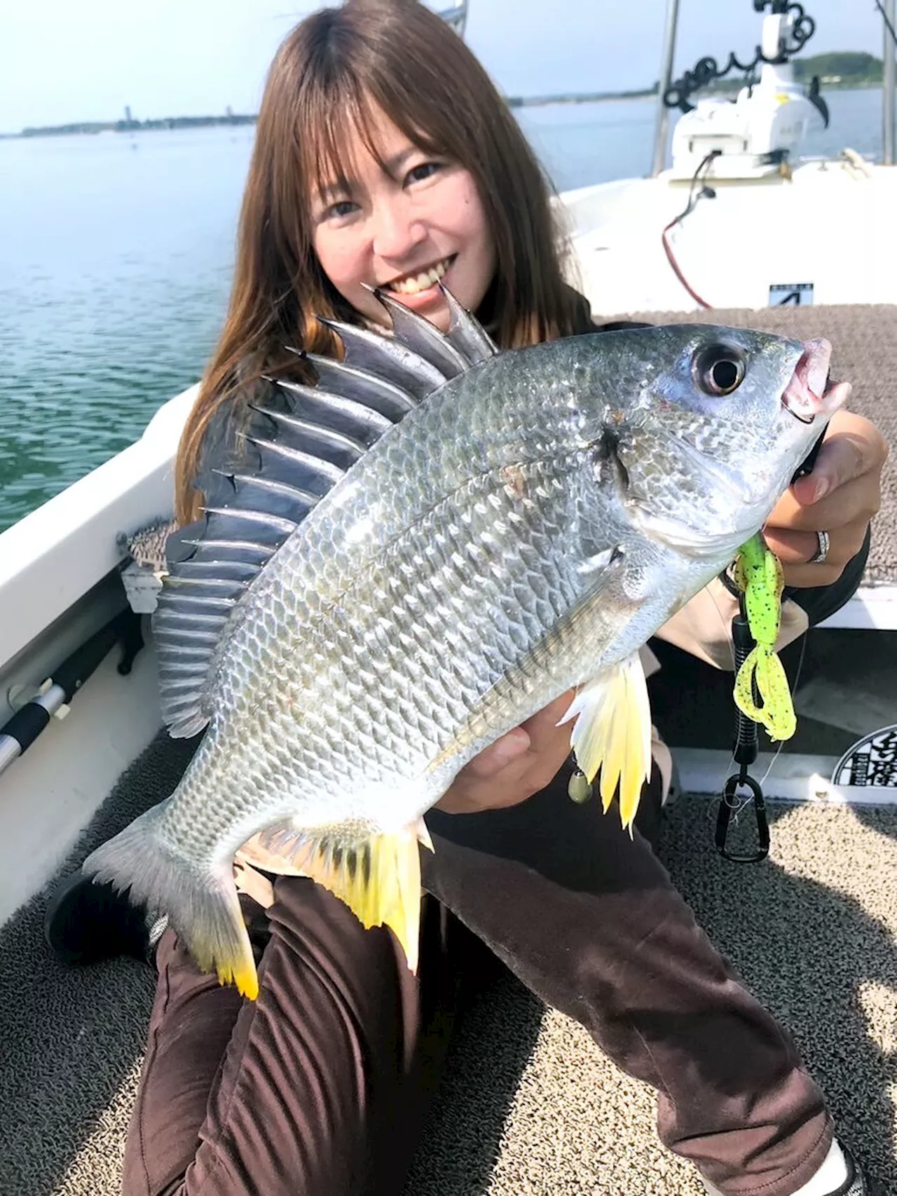 シーズン到来！ おさかな天国浜名湖でボート釣り満喫…釣りガール三浦愛の愛LOVEフィッシング