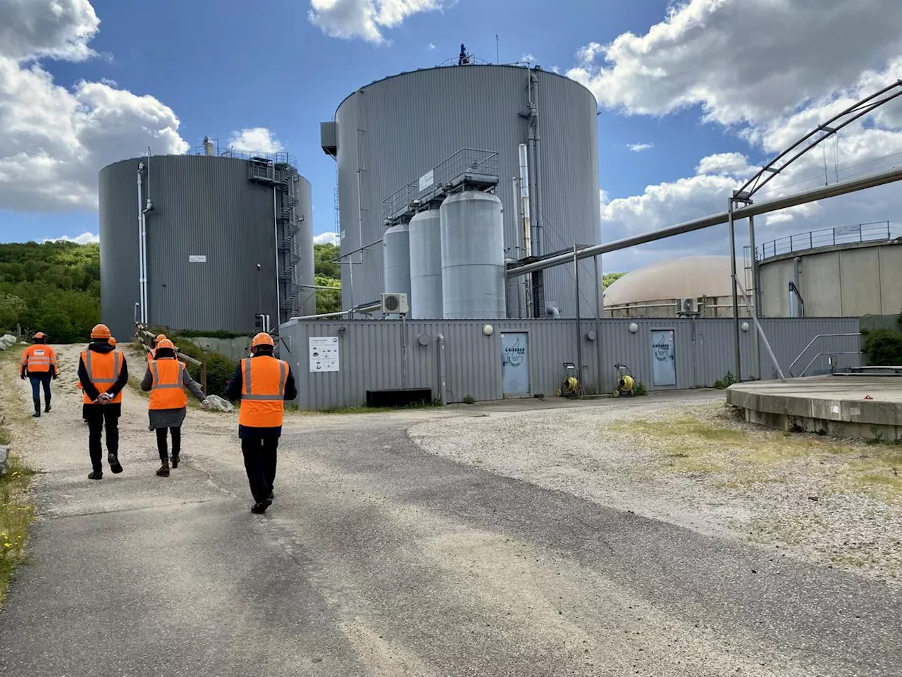 Dix ans après son installation, le méthaniseur villeneuvois a quasi doublé sa production de biogaz