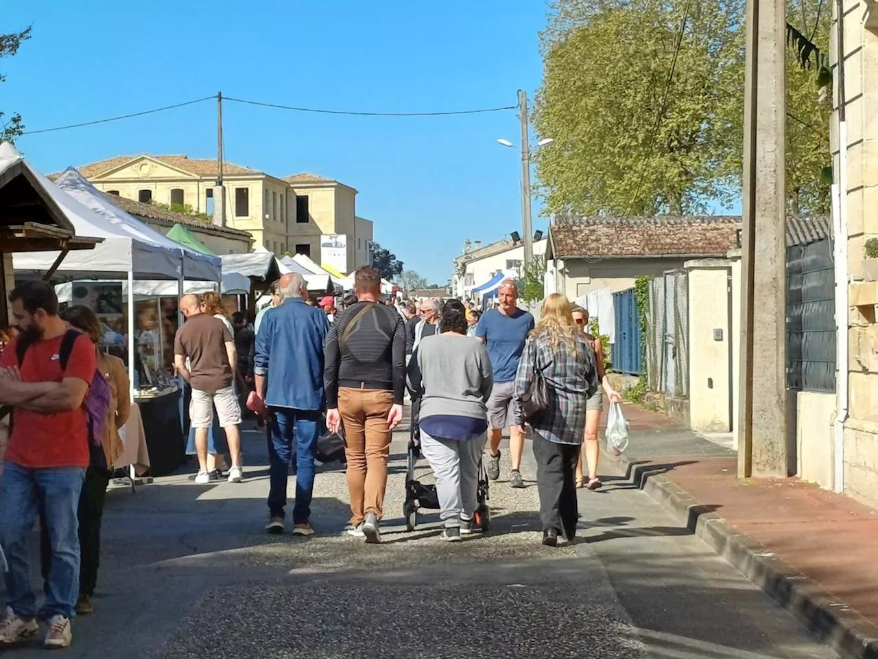 Gironde : la première édition de la Foire de printemps de Pauillac a été particulièrement réussie