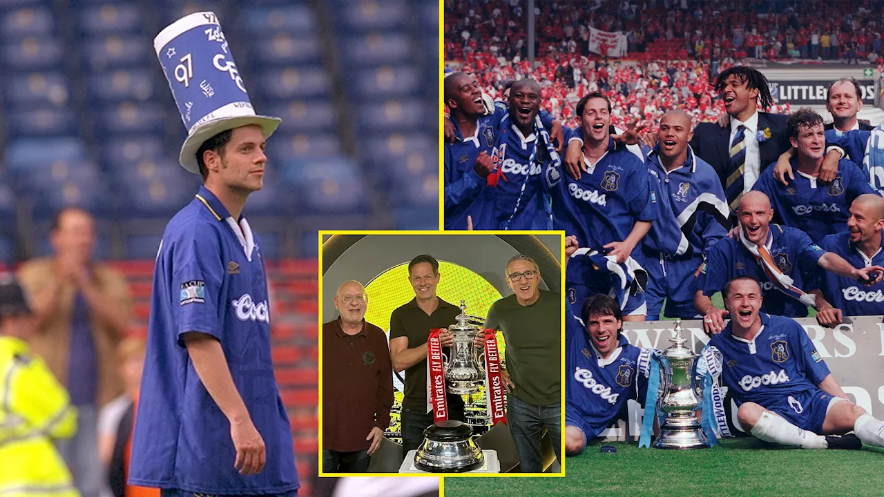 I helped end Chelsea’s 26-year wait for a major trophy – but I was a week away from joining Arsenal...